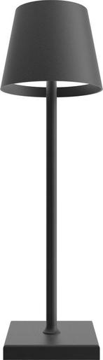 Calex Stelio tafellamp zwart oplaadbaar 3-step CCT USB-C..., Nieuw, Ophalen of Verzenden