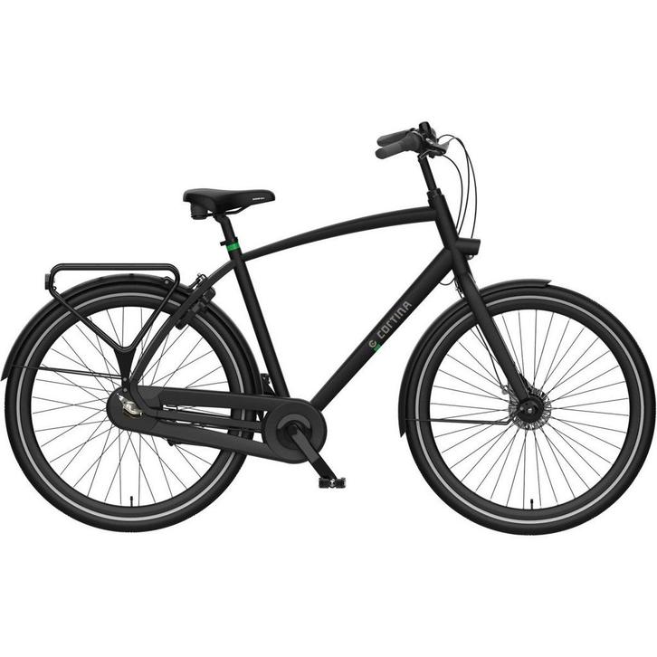 Cortina Tide Nexus 3 Handrem Jet Black Matt Heren 2025, Fietsen en Brommers, Fietsen | Heren | Herenfietsen, Nieuw, Overige merken