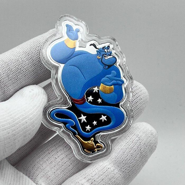 Niue. 2 Dollars 2025 – Disney “Aladdin – Genie” – 1 oz, Postzegels en Munten, Munten | Europa | Niet-Euromunten