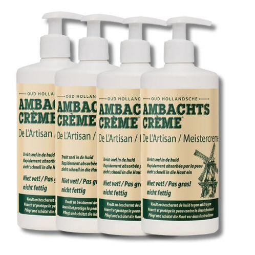 Ambachtscreme pomp - 450ml - 4 stuks, Sport en Fitness, Gezondheidsproducten en Wellness, Verzenden
