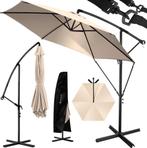KESSER® Zweefparasol met voet  - Ø3,5m - 360° Draaibaar  - B, Verzenden, Nieuw