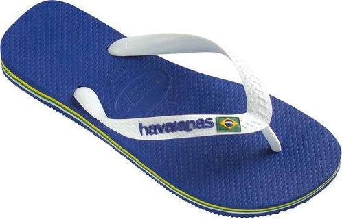 Havaianas BRASIL - Blauw - Maat 43/44 - Unisex Slippers, Kleding | Heren, Schoenen, Nieuw, Verzenden