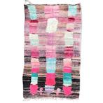 Marokkaanse vintage kleurrijke tapijt 145x260 cm, Kelim, Huis en Inrichting, Stoffering | Tapijten en Kleden, Nieuw