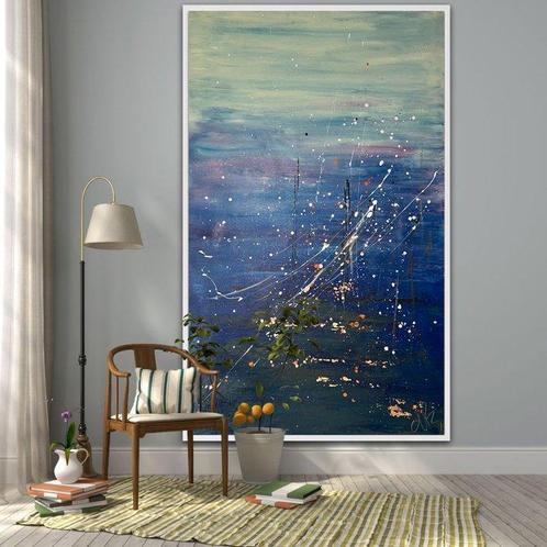 Cornelio Reut - Nel Riflesso della Luna, Antiek en Kunst, Kunst | Schilderijen | Modern