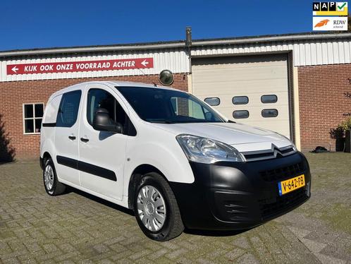 Citroën Berlingo 1.6 BlueHDI 100 euro 6 automaat, Auto's, Bestelauto's, Lease, Automaat, Financial lease, Diesel, Wit, Citroën