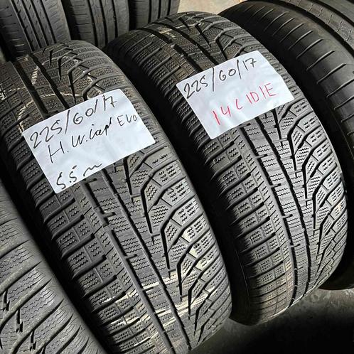2 x Hankook Winter i*cept evo 225-60-17 Winterbanden 5,5mm, Auto-onderdelen, Banden en Velgen, 17 inch, Winterbanden, 225 mm, Personenwagen