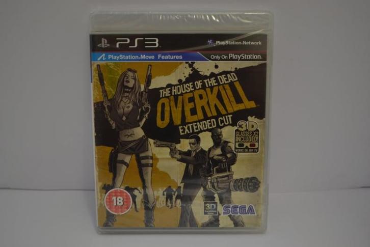 The House of the Dead Overkill - Extended Cut - SEALED (PS3), Spelcomputers en Games, Games | Sony PlayStation 3, Zo goed als nieuw