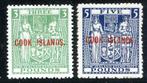 Cookeilanden 1943/1954 - Postale fiscale zegels (NZ) met, Gestempeld