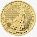 Gouden Britannia 1/2 oz 2025 (King Charles), Verzenden, Overige landen, Losse munt, Goud
