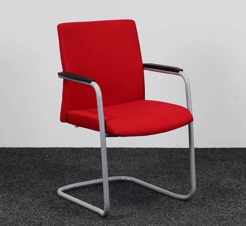 Lima Stoel Rood - Aluminium Onderstel, Huis en Inrichting, Stoelen, Gebruikt, Ophalen of Verzenden