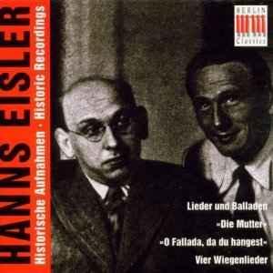 cd - Hanns Eisler - Historische Aufnahmen, Cd's en Dvd's, Cd's | Overige Cd's, Zo goed als nieuw, Verzenden