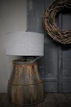 Houten karne pot Lampvoet, Ophalen of Verzenden, Nieuw