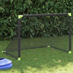 vidaXL Kindervoetbaldoel inklapbaar 90x64x64 cm zwart, Verzenden, Nieuw