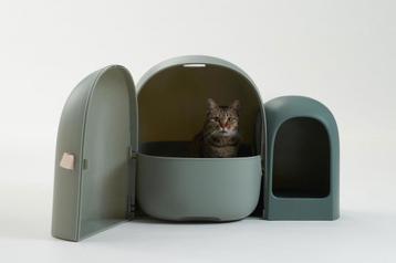 Kattenbak - one size fits all - grote ruimte - lekvrij  -... beschikbaar voor biedingen