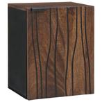vidaXL Badkamer Hangkast – 38x33,5x48 cm Massief Hout en, Huis en Inrichting, Verzenden, Nieuw