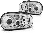 Koplampen VW GOLF 4 09 97-09 03 R32 LOOK CHROOM, Auto-onderdelen, Verlichting, Ophalen of Verzenden, Nieuw