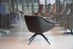 Design bijzet draaifauteuil Carino van Gealux in stof/leer