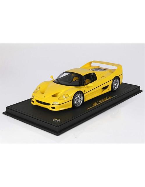 1995 FERRARI F50 COUPE GIALLO BBR MODELCAR 124/150, Hobby en Vrije tijd, Modelauto's | 1:18