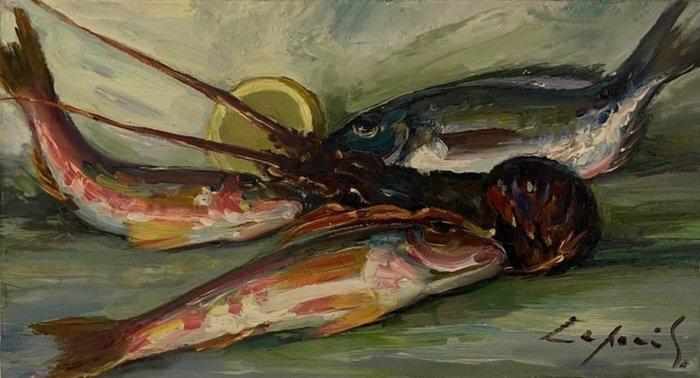 Gio Batta Lepori (1911-2002) - Nessun Titolo, Antiek en Kunst, Kunst | Schilderijen | Klassiek