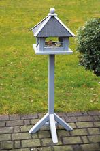 Esschert Design - Voederhuis op poot grijs, Tuin en Terras, Vogelhuisjes en Vogelbaden, Ophalen of Verzenden, Nieuw
