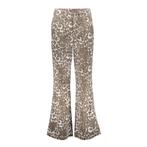 -30% Geisha  Geisha Jeans wide leopard zand dessin  maat L, Kleding | Dames, Verzenden, Nieuw