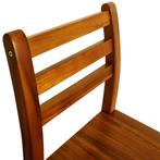 Set van 2 Acacia Hout Barkrukken (Meubelen, Interieur), Huis en Inrichting, Verzenden, Nieuw