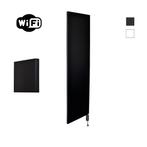 Radiator Sanicare Denso Met WiFi 180 x 40 cm Mat Zwart Met, Ophalen of Verzenden, Nieuw, Overige typen