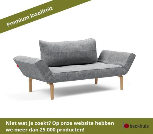 Innovation Zeal vouwbank 70x200 cm Boog eiken poten - Grijs, Huis en Inrichting, Fauteuils, Nieuw, Overige materialen, Ophalen of Verzenden