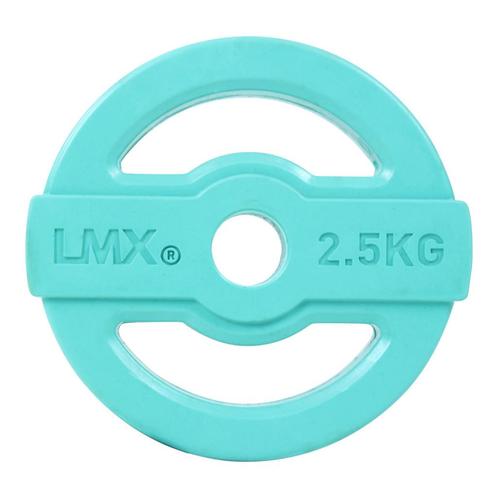 LMX Studio pump schijven l 2.5kg l blauw, Sport en Fitness, Fitnessmaterialen, Nieuw, Verzenden