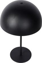 Lucide SIEMON Tafellamp - Ø 25 cm - 1xE14 - Zwart, Ophalen of Verzenden, Gebruikt