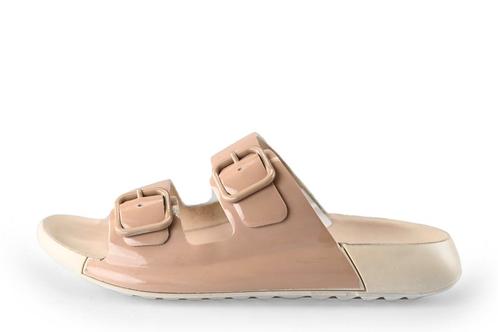 Ecco Slippers in maat 37 Bruin | 10% extra korting, Kleding | Dames, Schoenen, Bruin, Gedragen, Slippers, Verzenden