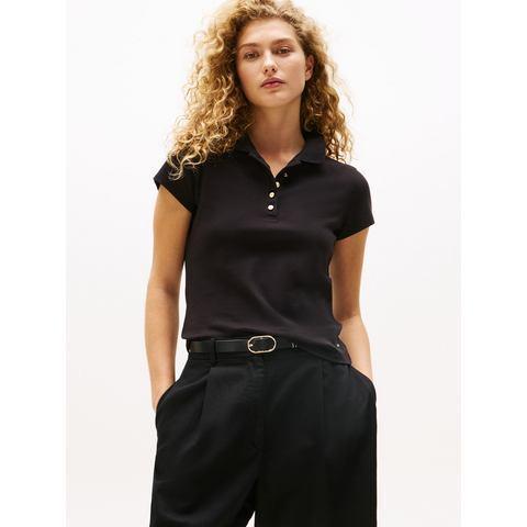 Tommy Hilfiger Poloshirt GOLD BUTTON SLIM SS POLO, Kleding | Dames, T-shirts, Nieuw, Verzenden