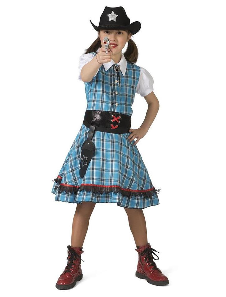 Cowgirl Kostuum Blue Bird Meisje, Kleding | Dames, Carnavalskleding en Feestkleding, Nieuw, Ophalen of Verzenden