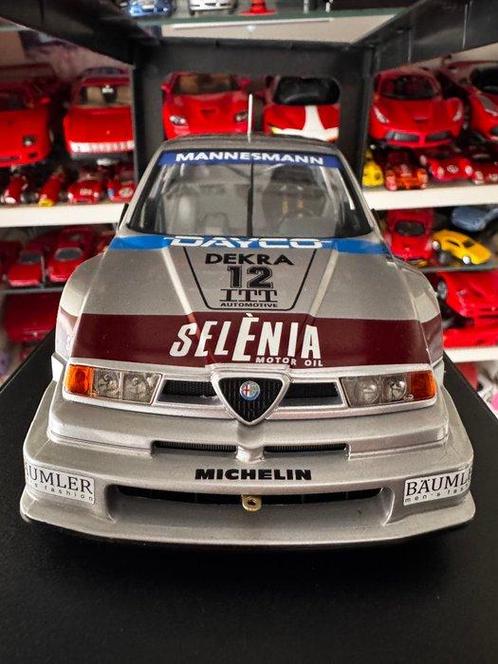 Werk83 1:18 - Modelauto - Alfa Romeo 155 V6 TI #12 - Michele, Hobby en Vrije tijd, Modelauto's | 1:5 tot 1:12