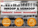 Foto apparatuur verkopen? Inkoop Canon, Nikon, Sony, etc, Audio, Tv en Foto, Fotografie | Professionele apparatuur, Zo goed als nieuw