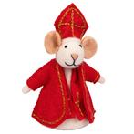 Sintermuis Vilt Fairtrade - Sinterklaas Vilt Figuur - Rood &, Ophalen of Verzenden, Nieuw