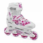 ROCES COMPY 8.0 GIRL Wit/Roze 38-41