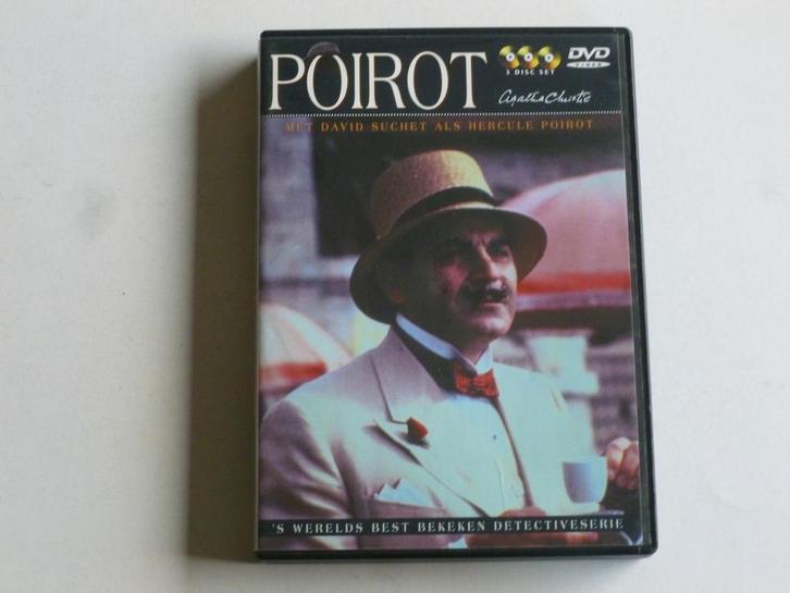 Poirot - Agatha Christie (3 DVD), Cd's en Dvd's, Dvd's | Tv en Series, Zo goed als nieuw, Verzenden