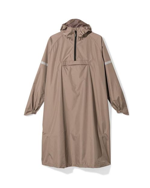 HEMA Regenponcho voor volwassenen taupe taupe, Kleding | Dames, Overige Dameskleding, Nieuw, Verzenden