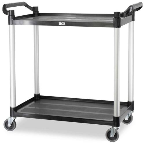 HCB Serveerwagen - 2 lagen - 102 cm - kunststof, Zakelijke goederen, Horeca | Meubilair en Inrichting, Overige typen, Nieuw in verpakking
