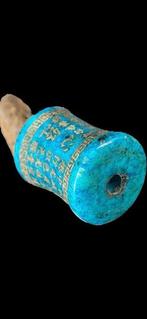 blauwe jade - Amulet - Tibetaans Gebedeboek, Nieuw