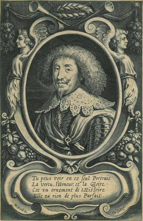 Portrait of Lamoral II Claudius Franz, Count (...), Antiek en Kunst, Kunst | Etsen en Gravures