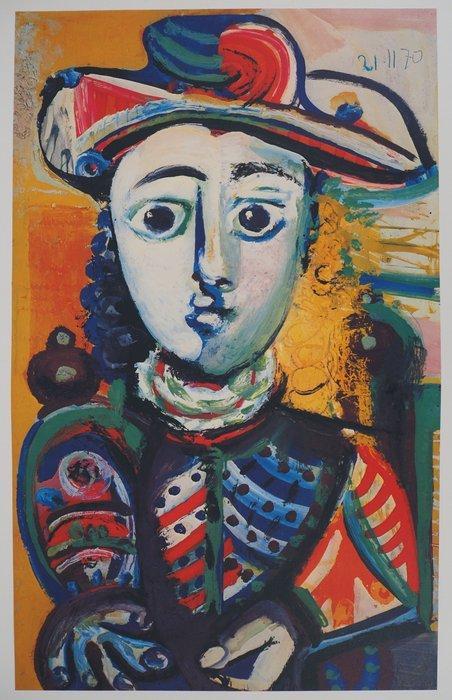 Pablo Picasso (1881-1973) - Françoise Gilot au chapeau, Antiek en Kunst, Antiek | Overige Antiek