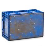 Gebruikte Euronorm stapelbakken alle wanden gesloten, Doe-het-zelf en Verbouw, Kratten en Dozen, Ophalen of Verzenden, Gebruikt