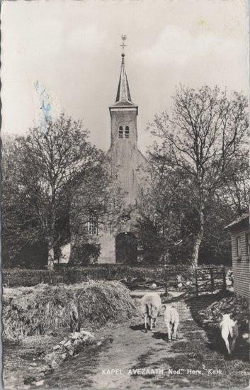 KAPEL AVEZAATH - Ned. Herv. Kerk, Verzamelen, Ansichtkaarten | Nederland, Verzenden