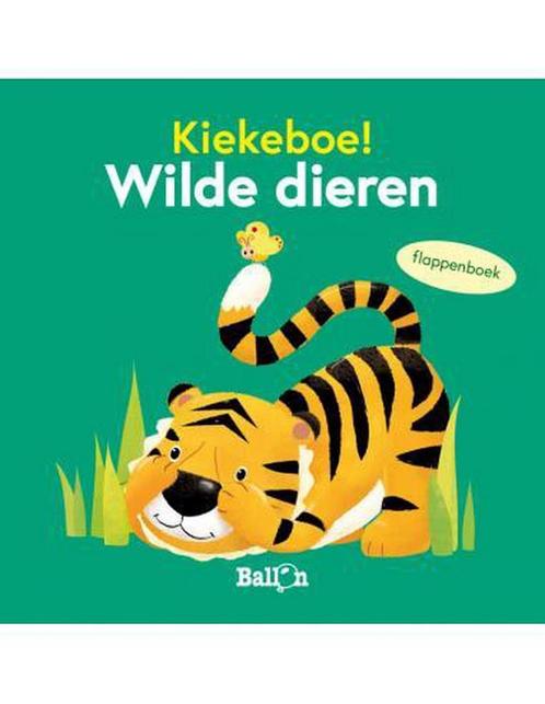 Wilde dieren / Kiekeboe! 9789403202327 De Ballon, Boeken, Kinderboeken | Baby's en Peuters, Gelezen, Verzenden