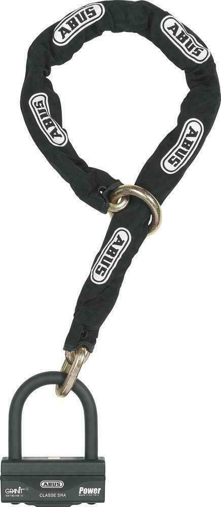 Abus Granit 58 12KS Black Loop 120cm | Gratis verzending 24u, Motoren, Accessoires | Sloten, Nieuw, Verzenden