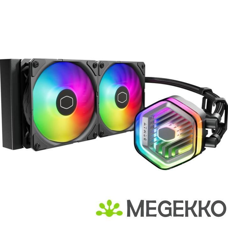 Cooler Master MasterLiquid 240 Atmos ARGB, Computers en Software, Computerkoelers, Nieuw, Verzenden