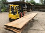 Eiken boomstambladen groot Europees, Doe-het-zelf en Verbouw, Hout en Planken, Nieuw, Plank, Ophalen of Verzenden, 300 cm of meer