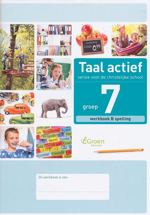 Taal Actief christelijke versie werkboek Spelling 7B (per st, Boeken, Schoolboeken, Nieuw, Verzenden